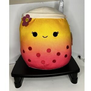 NEW 14-Inch Squishmallow Bergit Boba Tea Plush – NWT